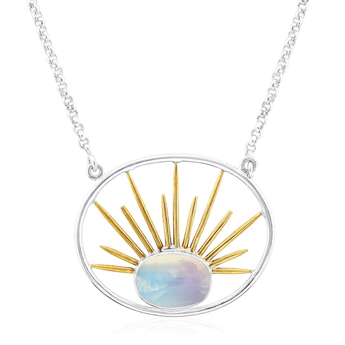 Goddess Necklace Large in Various Gemstones